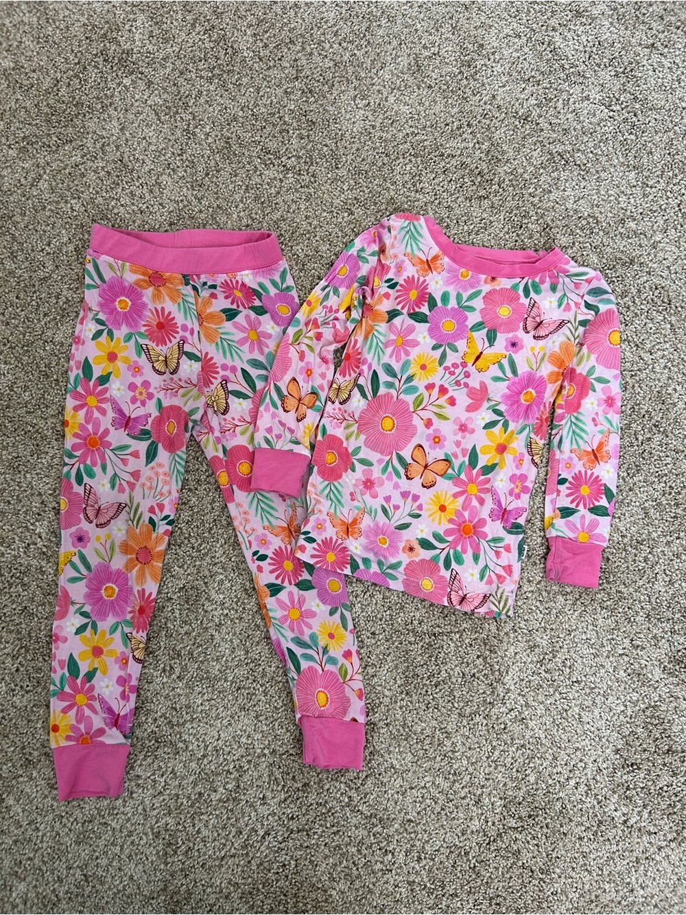 Little Sleepies Butterfly Blooms (2T)